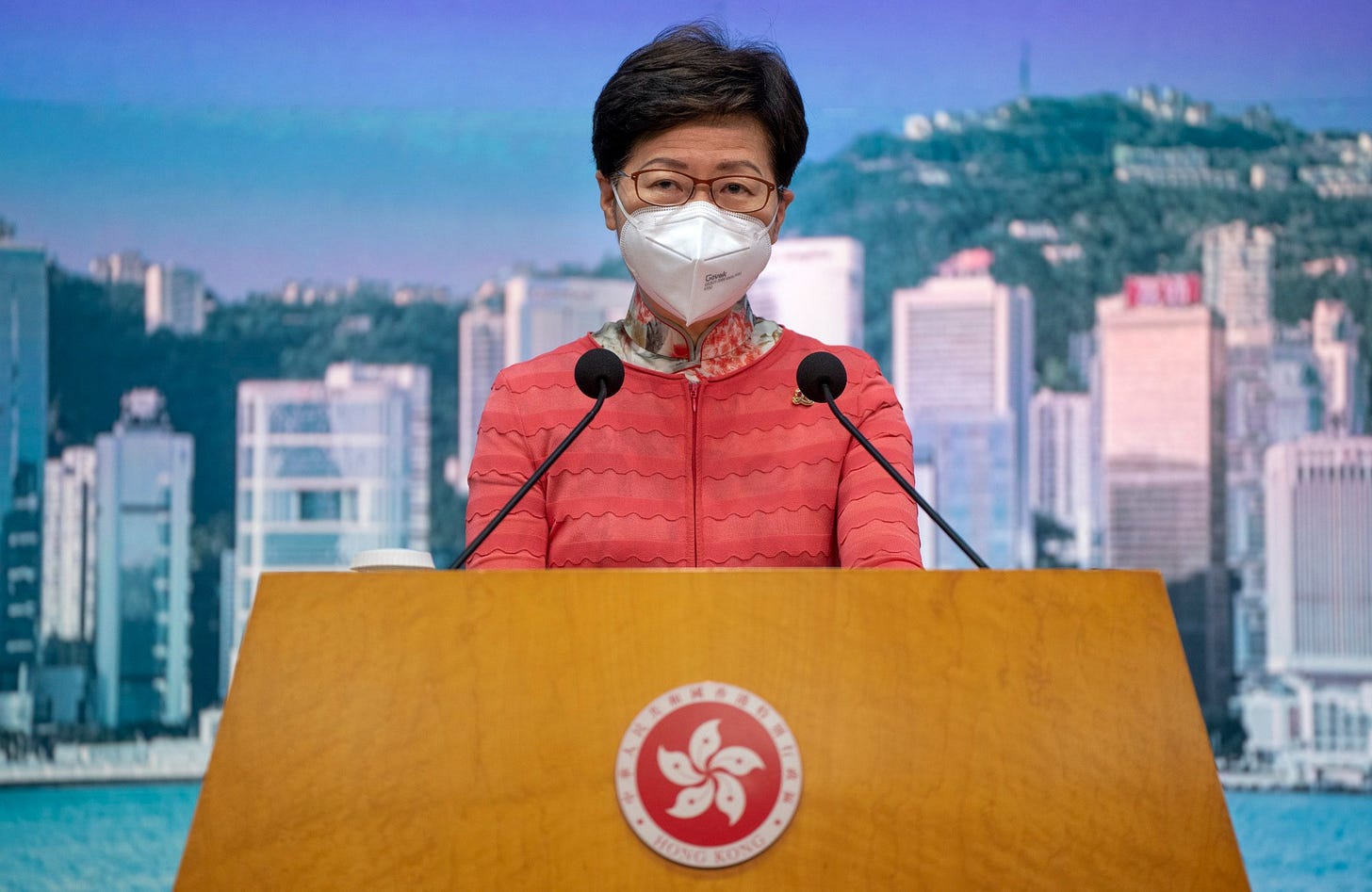 A source says Carrie Lam recently travelled to mainland China. Photo: Robert Ng A source says Carrie Lam recently travelled to mainland China. Photo: Robert Ng