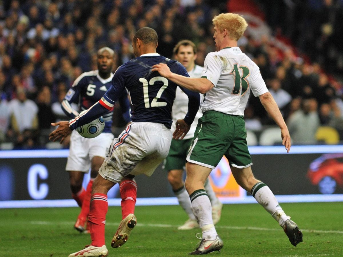 'I'm still not over the Thierry Henry handball' - Paul McShane | OTB Sports