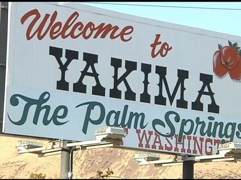 Sign Owner Explains "The Palm Springs of Washington" | Archives |  nbcrightnow.com