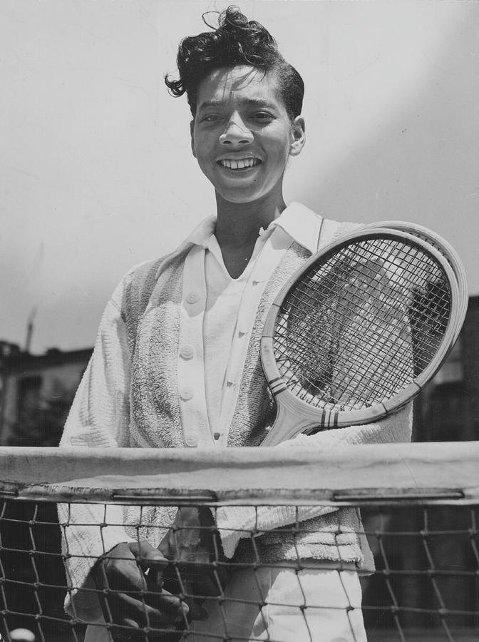 Althea Gibson by Authenticated News