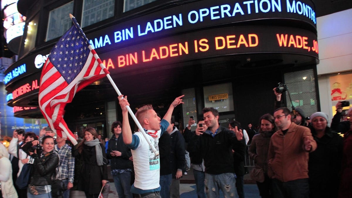 Bin Laden&#39;s Death Welcomed With Spontaneous Celebrations