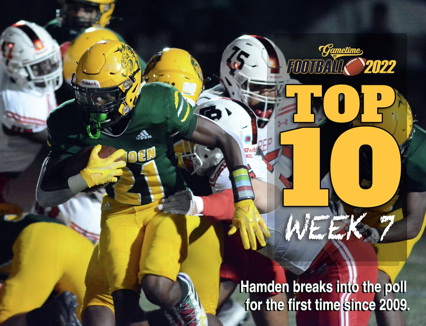 The GameTimeCT Top 10 Football Poll (Week 7): Hamden joins the ranks amid a  midseason shuffle