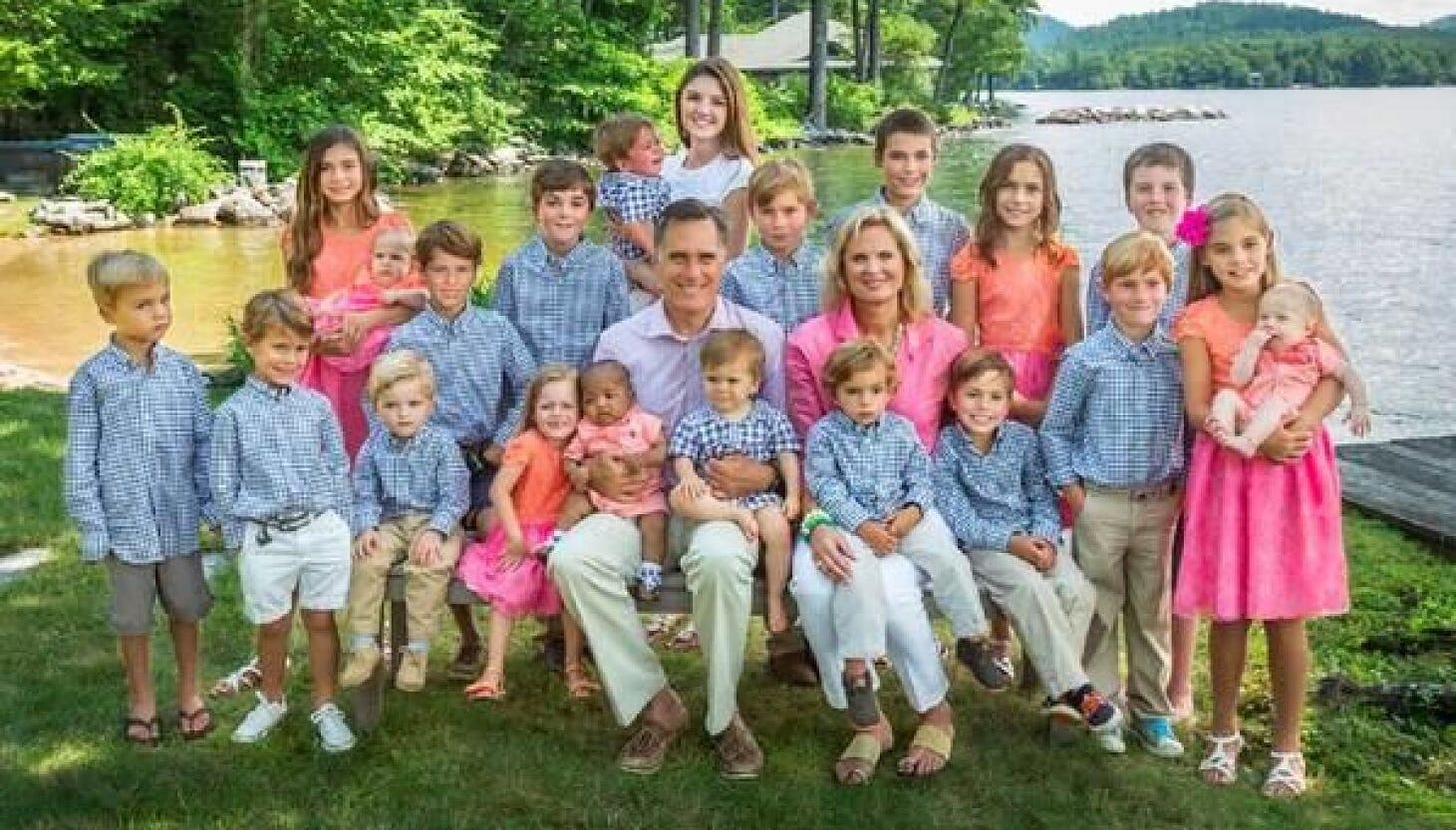 MSNBC anchor apologizes for mocking Mitt Romney's family photo with black  grandchild - Deseret News