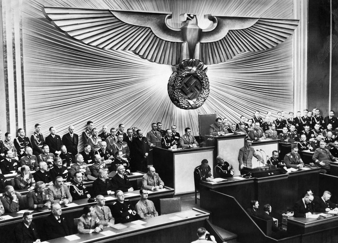 File:Adolf Hitler's speech in the Reichstag, 30 January 1939.png -  Wikimedia Commons