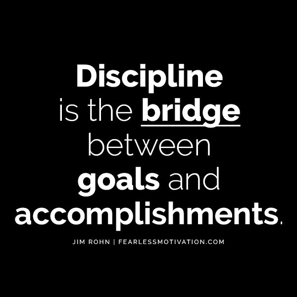 The Difference Between Mediocre &amp; Mega Success.. Is Discipline