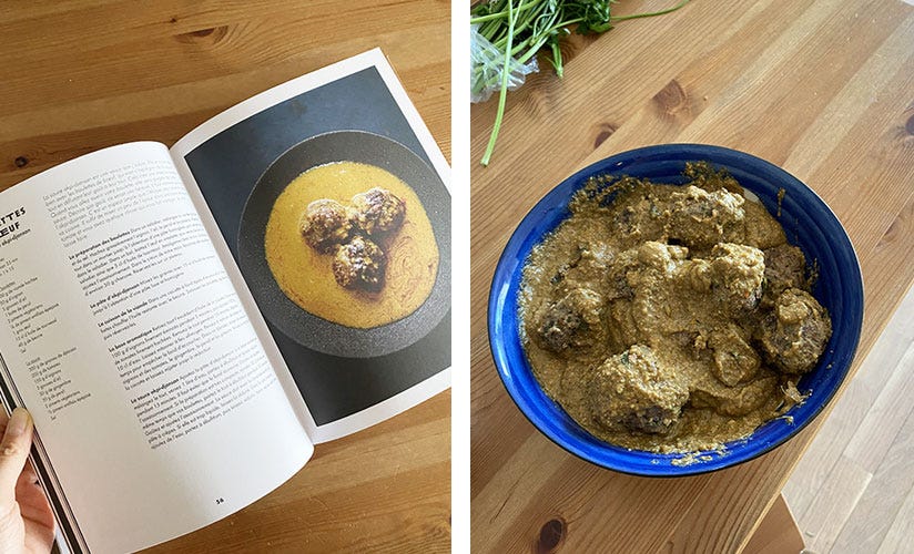 boulettes de boeuf extraites de Mafé, yassa et gombo - la cuisine africaine d'Alexandre, d'Alexandre Bella-Ola - Editions First