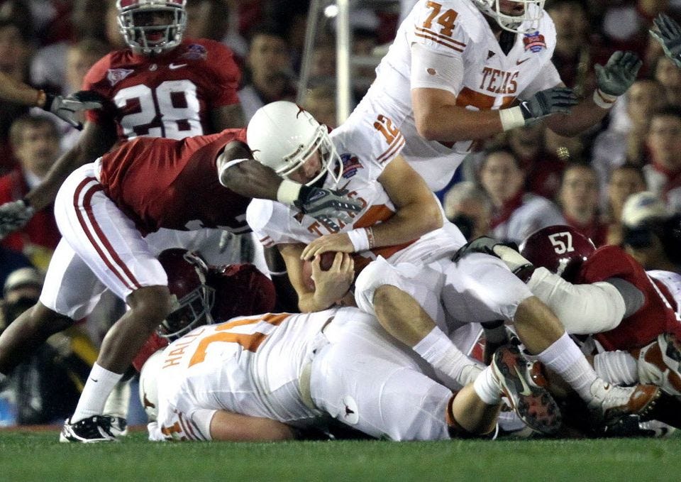 Colt McCoy Selfishly Kept Himself Out of the 2009 Title Game? Debunking the  Conspiracy! | Texas Horns Fans