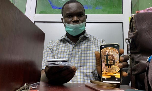 Out of control and rising: why bitcoin has Nigeria's government in a panic  | Cryptocurrencies | The Guardian