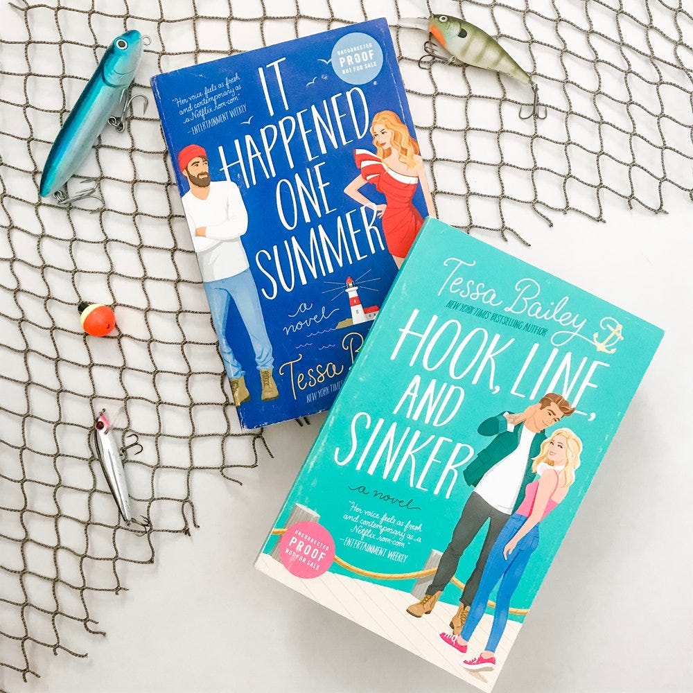 Hook Line and Sinker — Bookmarked by Andrea