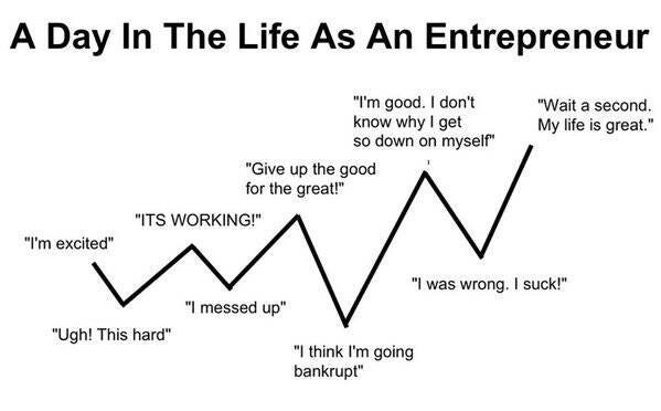 A day in the life of an entrepreneur - Memes, Quizzes, Fun