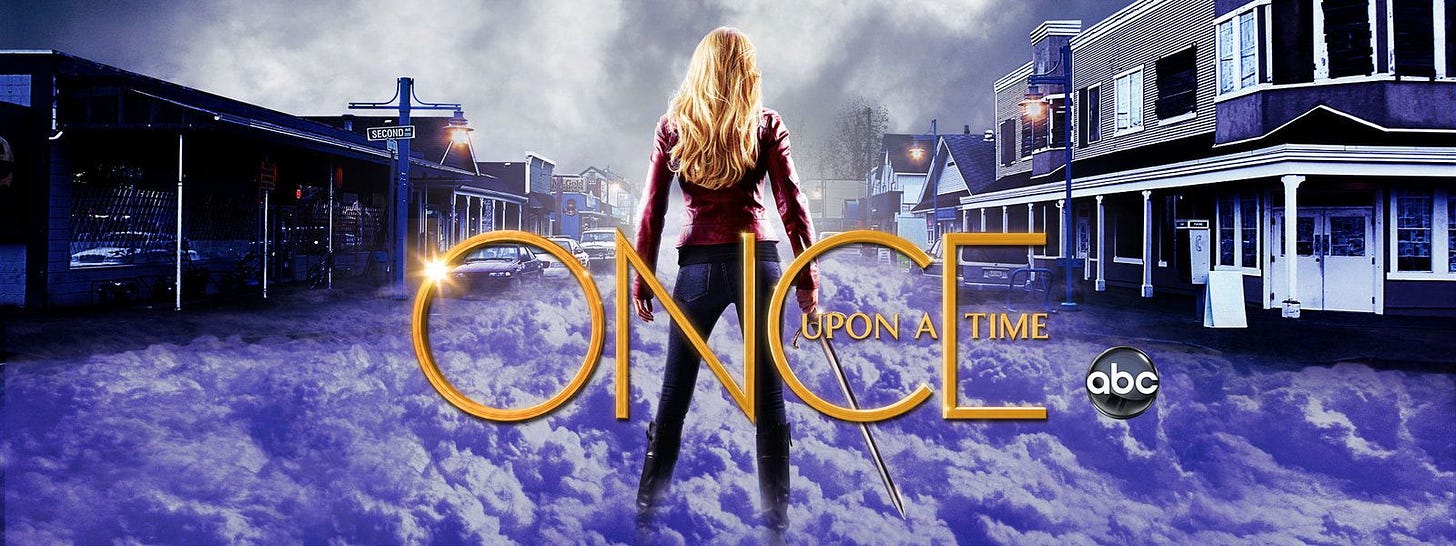 Once Upon a Time TV show banner
