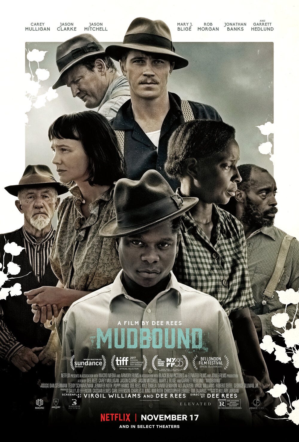While not  12 Years A Slave heavy ,  Mudbound  is probably the heaviest on this list. The performances are spectacular, the soundtrack is haunting and Mary J Blige gives an incredibly nuanced (Academy Award Nominated) performance.  Available now on Netflix.