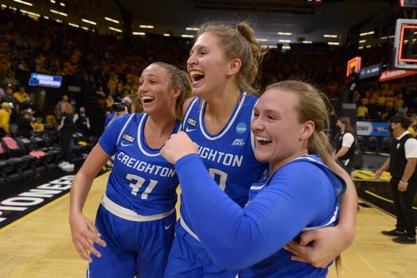 Creighton held Iowa to just 35.7 percent from the field in its win.