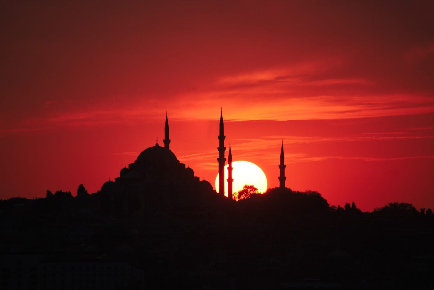 Sunset in Turkey