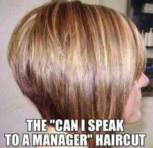 Speak to the Manager" Haircut | Know Your Meme