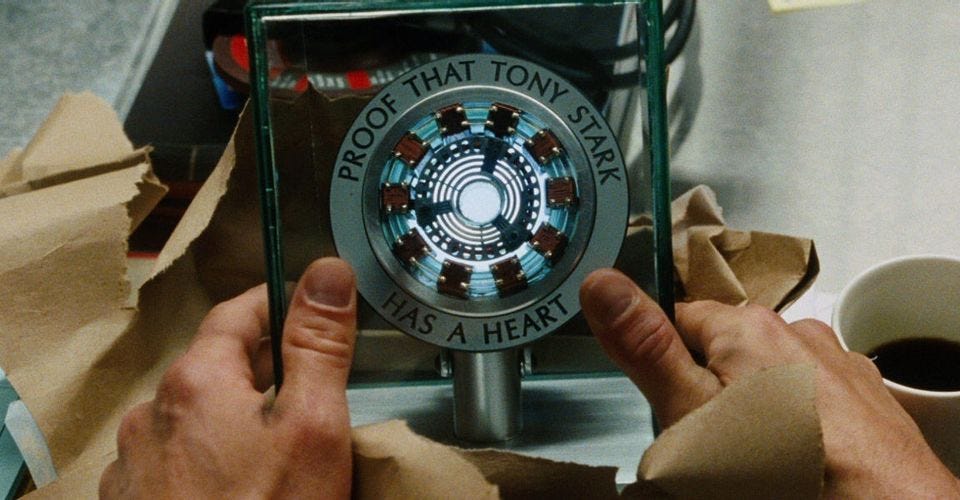 Is Iron Man&#39;s “Proof That Tony Stark Has A Heart” From Marvel Comics?