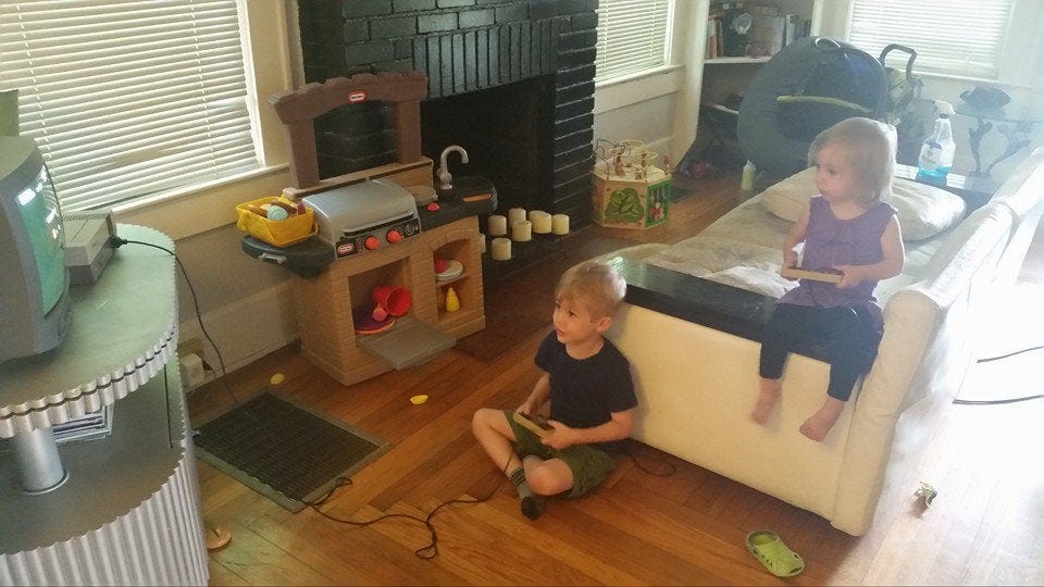 30+ years of research shows, if you give a kid a Nintendo, he will give his  little sister an unplugged controller. : r/gaming