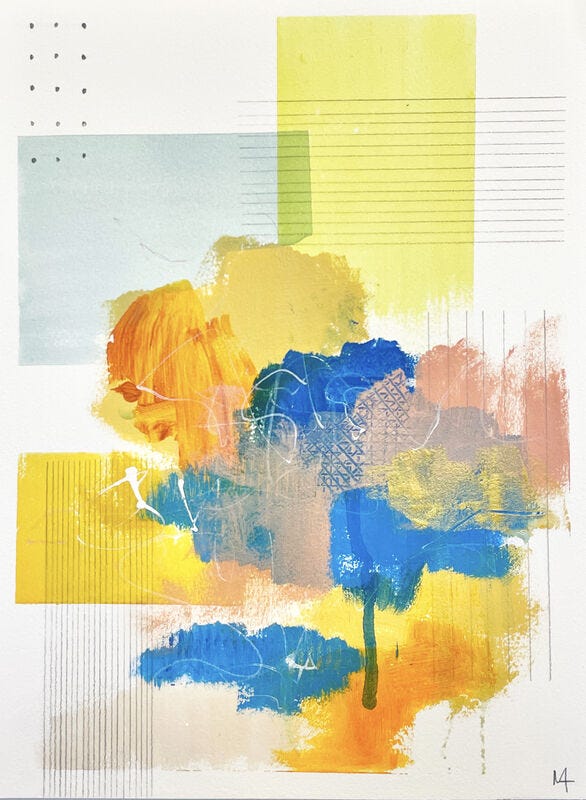 Malu Tan | Color Collage Study No. 410 (2021) | Available for Sale | Artsy