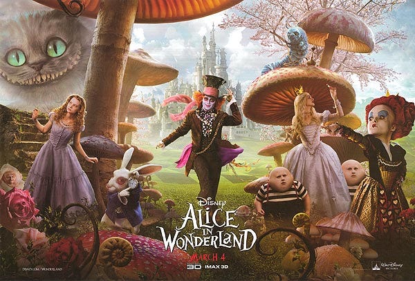Movie Review Rewind: Alice In Wonderland (2010) - SoBros Network