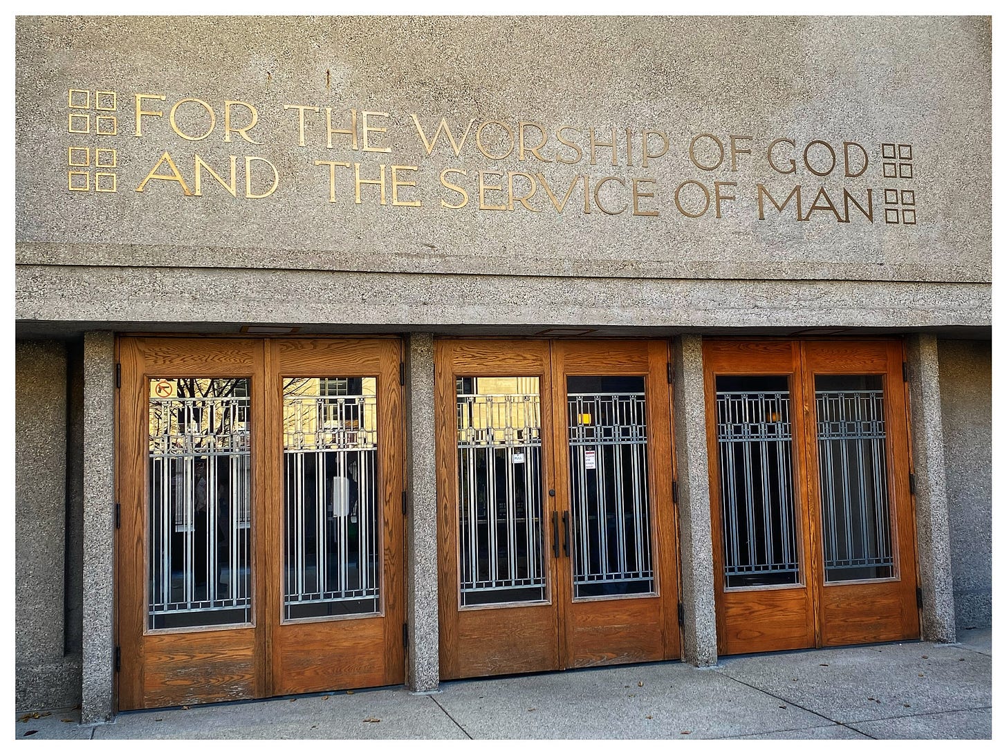 Unity Temple, Frank Lloyd Wright Chicago