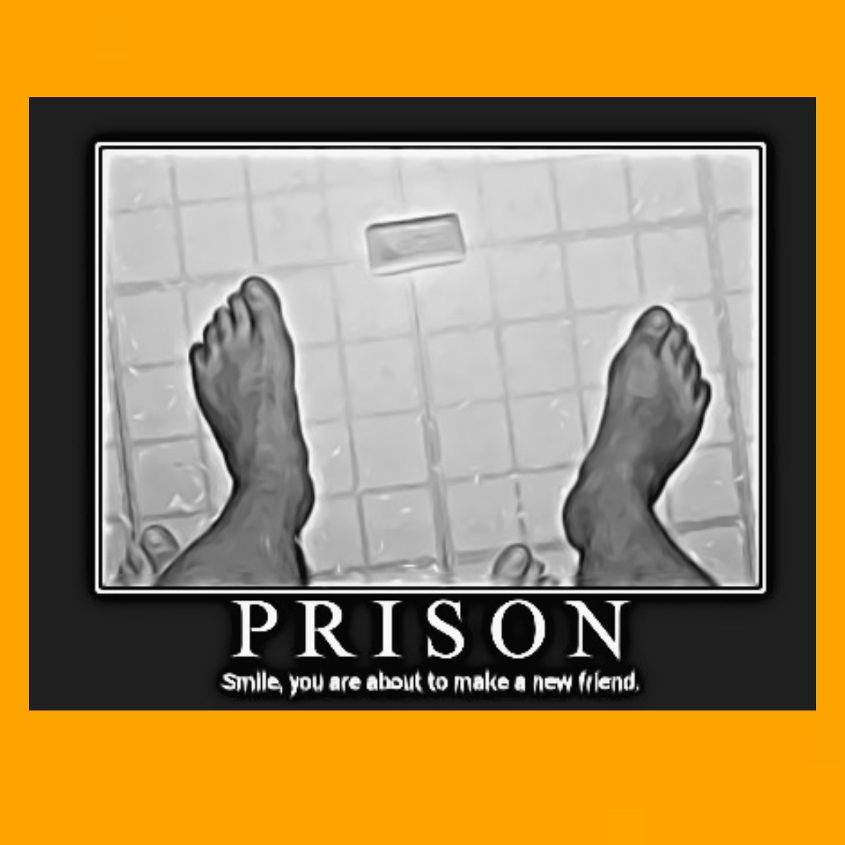 A prison rape meme.