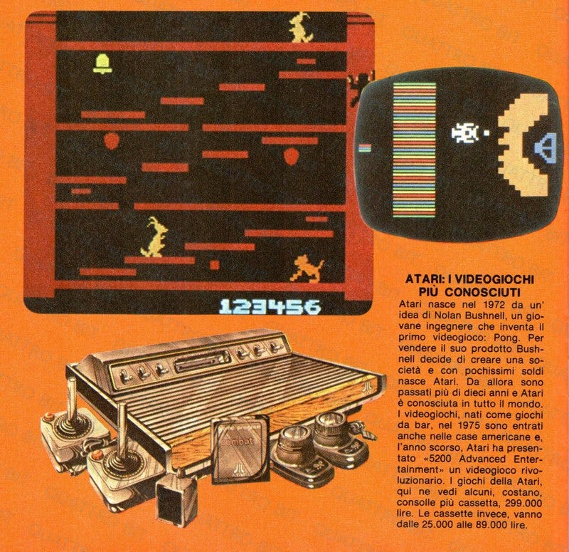 Box dedicato all'Atari VCS