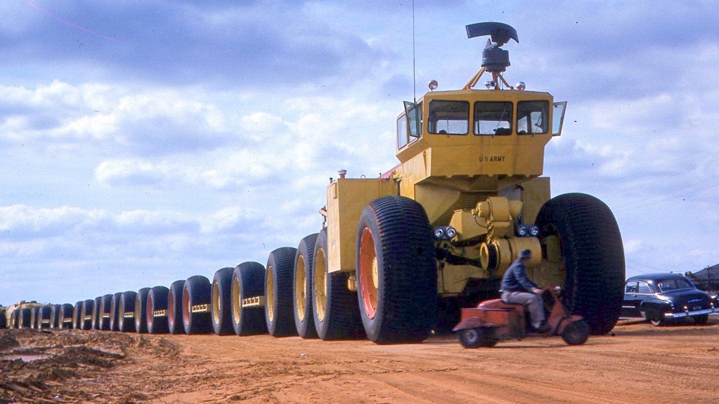 The Incredible Story of the US Army's Earth-Shaking, Off-Road Land Trains