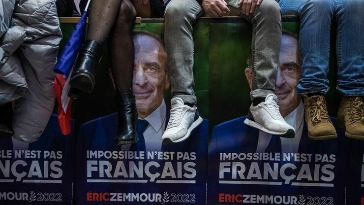 La irrupción de la ultra derecha en Francia con Eric Zemmour 