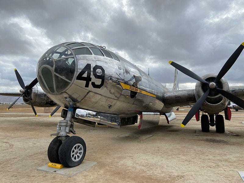 March Field Air Museum Review: B-29 Nose