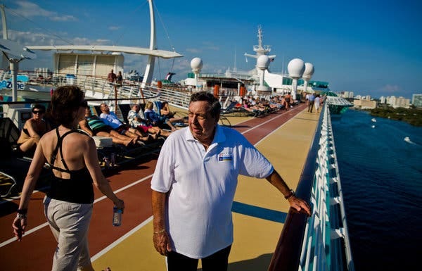 Calling a Cruise Ship Home: See the World, Then See It Again - The New York  Times