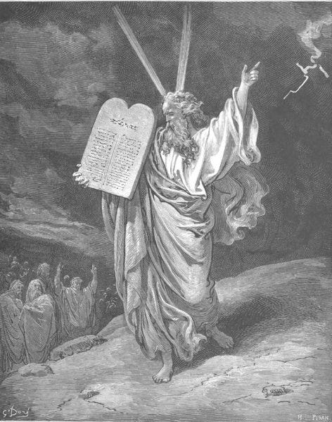 File:039.Moses Comes Down from Mount Sinai.jpg