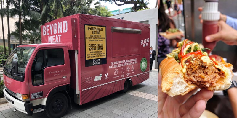 Beyond Sausage food truck (source: Grand Hyatt)