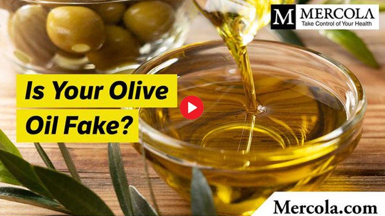 fake olive oil