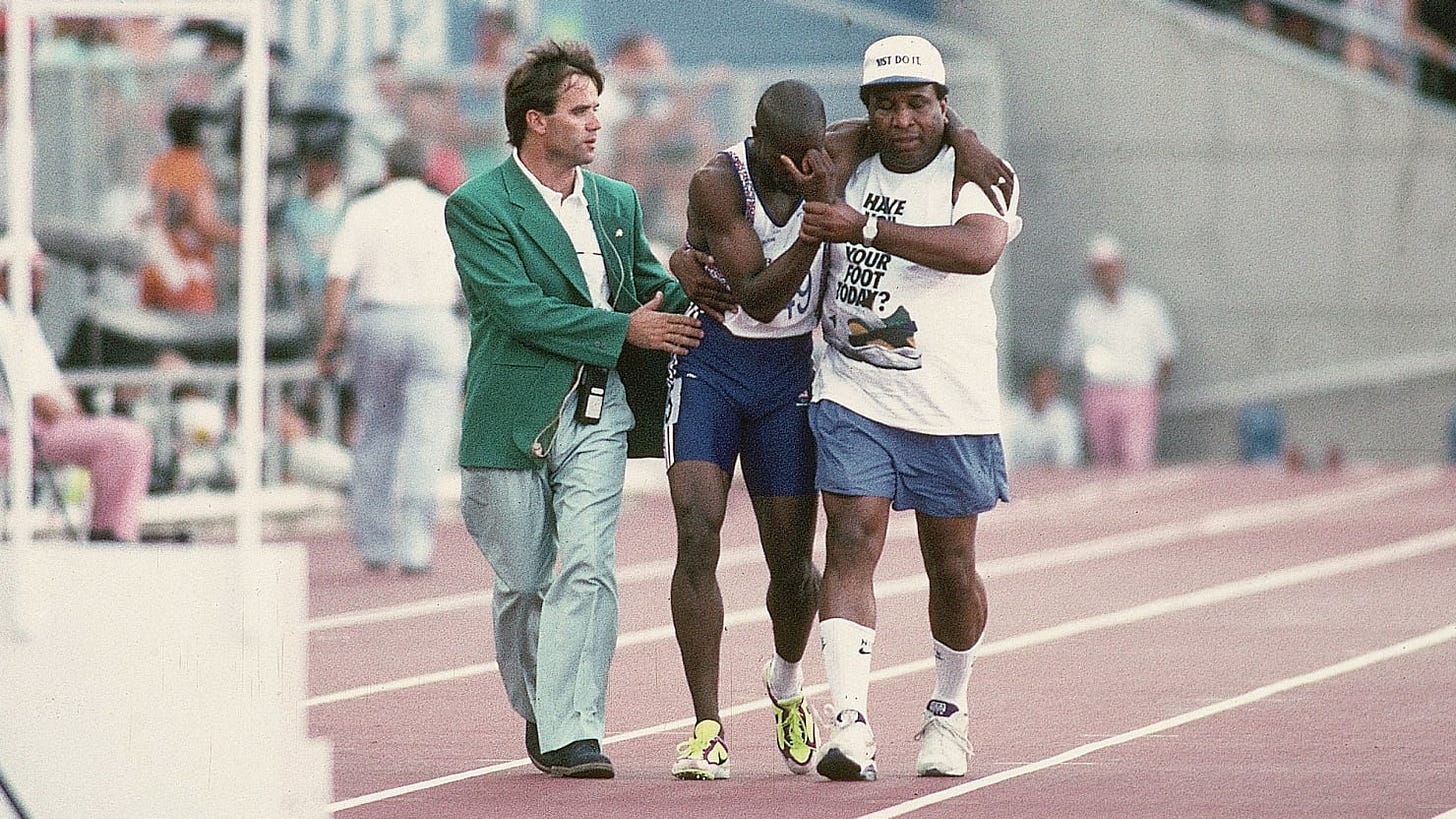 Jim Redmond, Father Who Helped Injured Olympic Sprinter to Finish Line,  Dies at 81