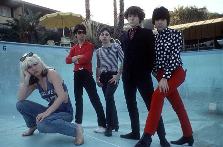Eclectic Vibes — Blondie photographed by Suzan Carson at the Bel...