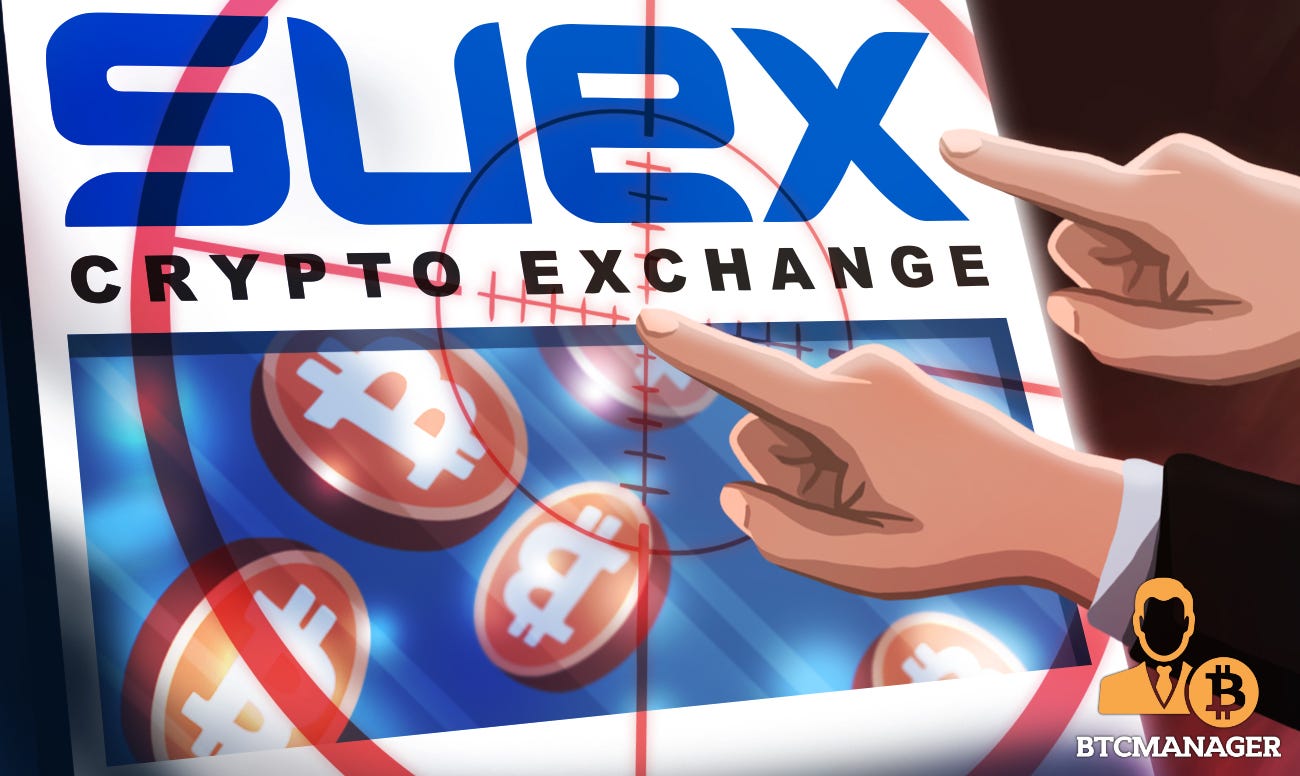 Suex Crypto Exchange Sanctioned by U.S. Treasury | BTCMANAGER