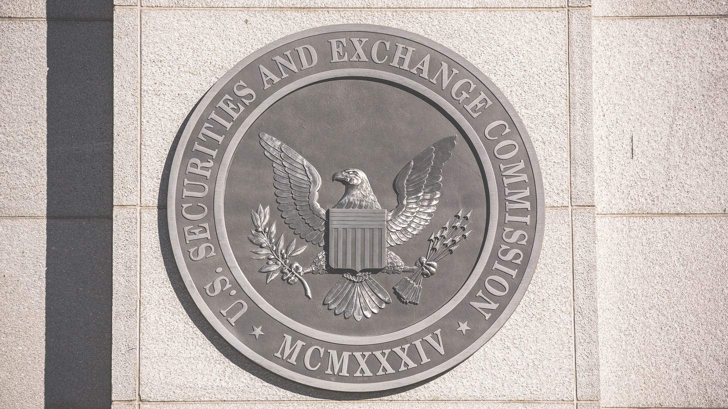seal of the U.S. Security and Exchange Commission