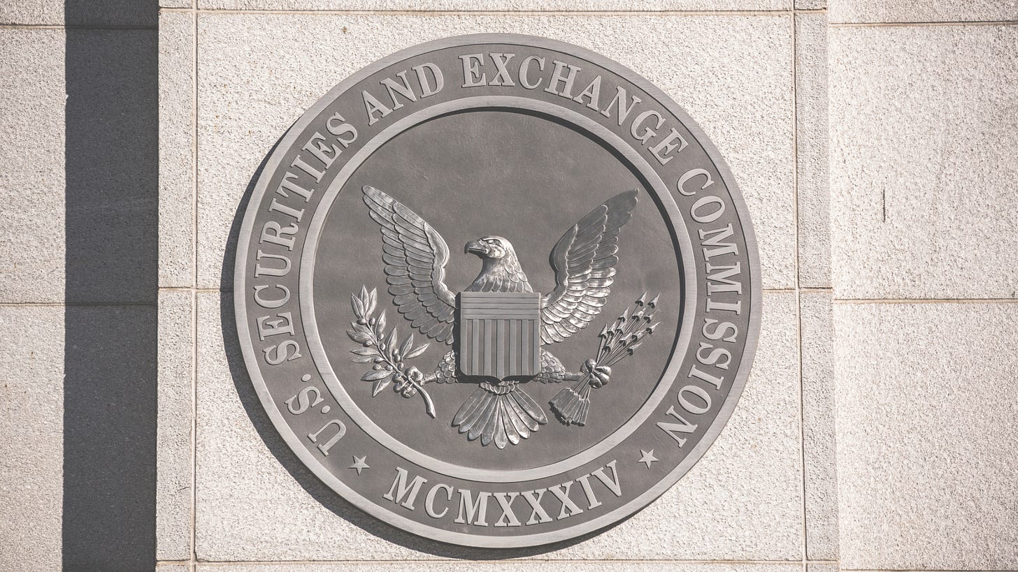 seal of the U.S. Security and Exchange Commission