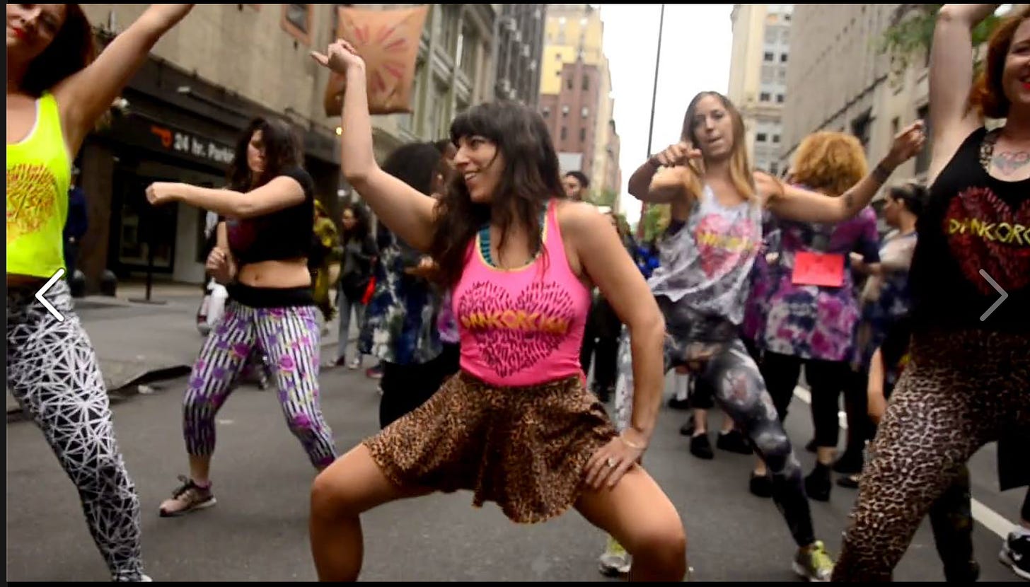 2016. Dancorcism at the NYC Dance Parade.