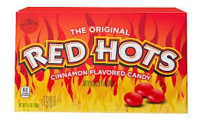 Amazon.com : Red Hots Cinnamon Candy, 5.5 Ounce Box, Pack of 12 : Grocery &  Gourmet Food