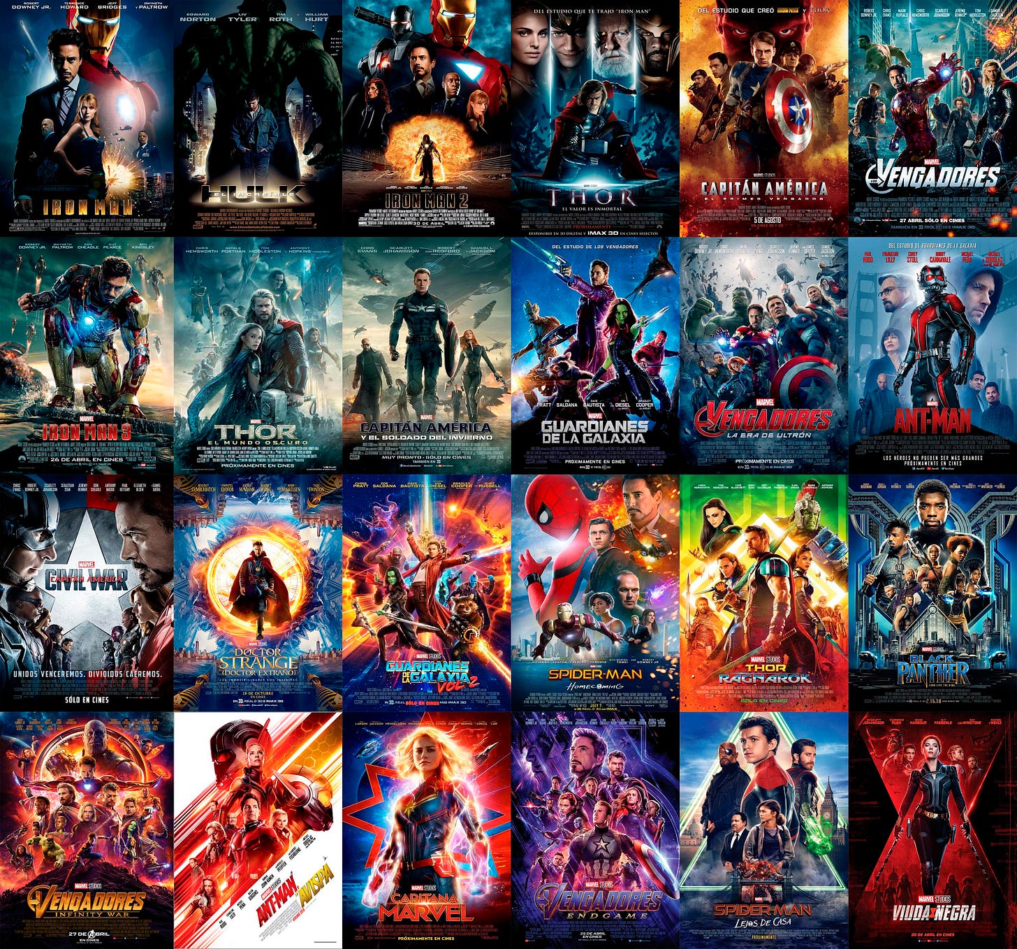 Every Marvel Cinematic Universe Poster!: marvelstudios