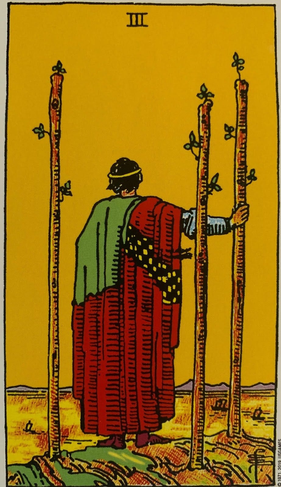 Three of Wands - insideout ultimate