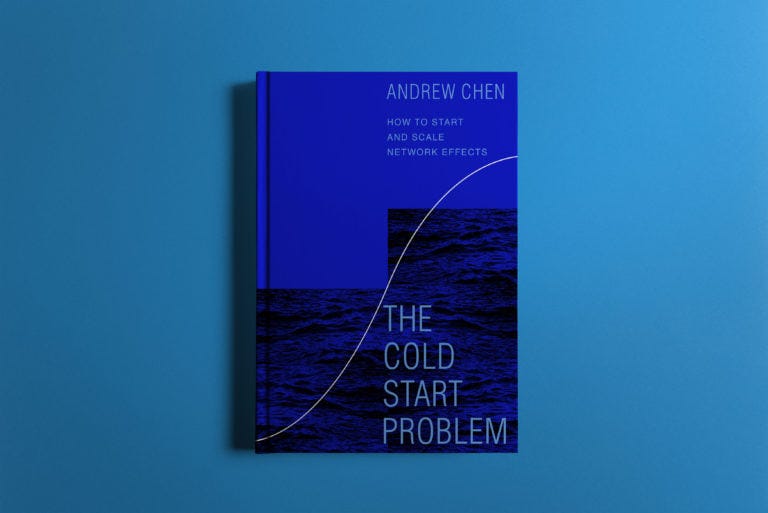 可能是書籍和顯示的文字是「 ANDREWCHEN THE COLD START PROBLEM 」的圖像