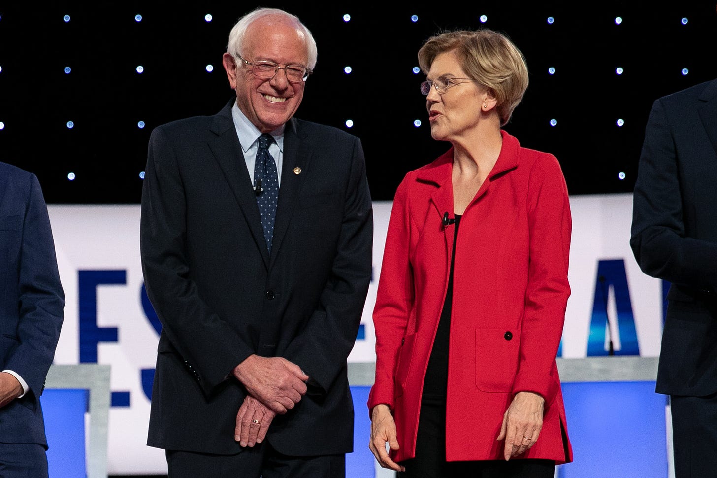 Sanders-Warren: An Alliance, if Not a Close Friendship, Suddenly ...