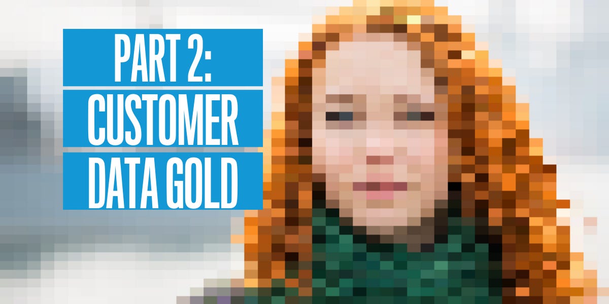Part 2: Customer Data is Gold. Header image.
