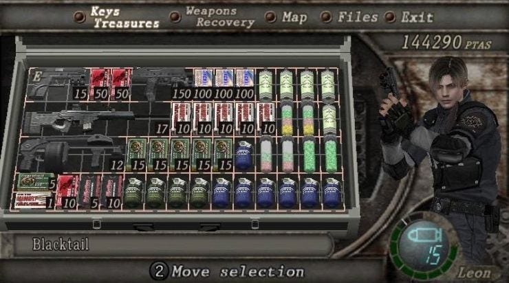 How 'Resident Evil 4' Perfected the Inventory System [Resident Evil at 25]  - Bloody Disgusting