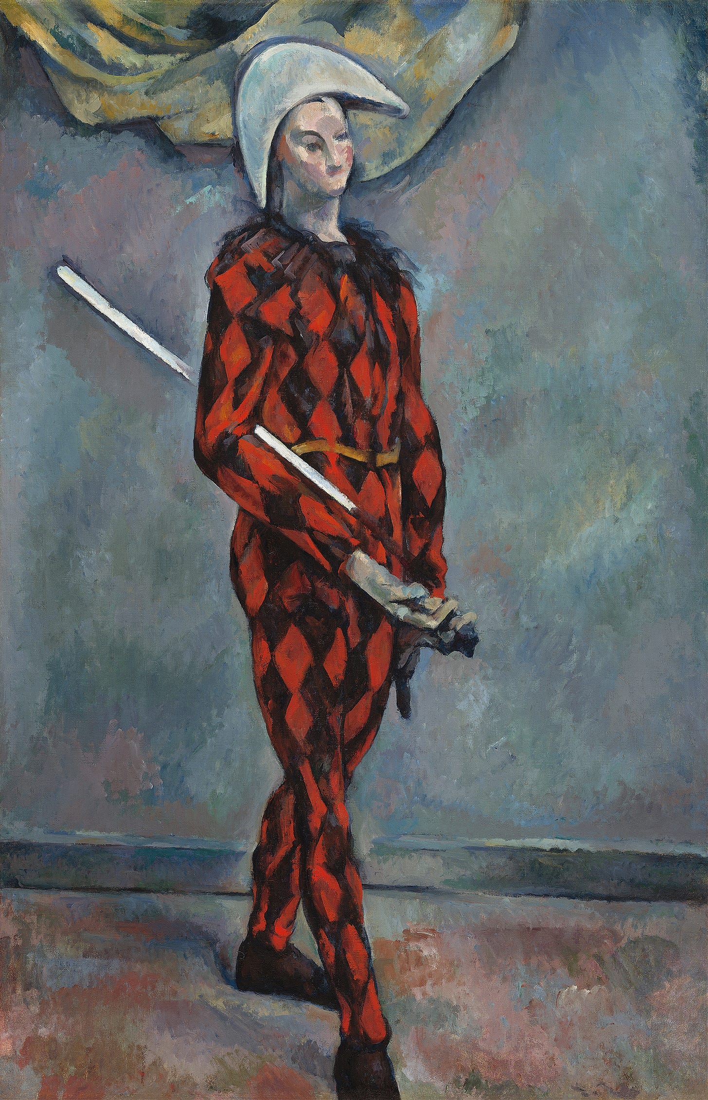 Harlequin (1888-1890)by Paul Cézanne