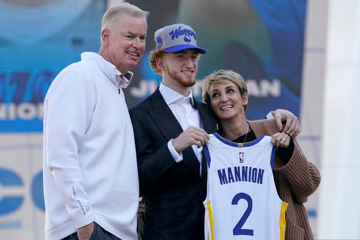 After emotional, stressful draft, Nico Mannion finds 'perfect situation'  with Steve Kerr's Warriors | Arizona Wildcats basketball | tucson.com