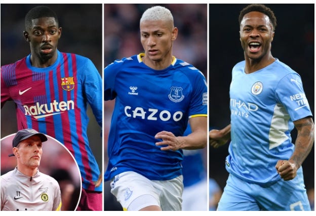 Chelsea's Kounde transfer boost as Barcelona PULL OUT, Rabiot and Militao  LATEST, Richarlison '£50m bid prepared'