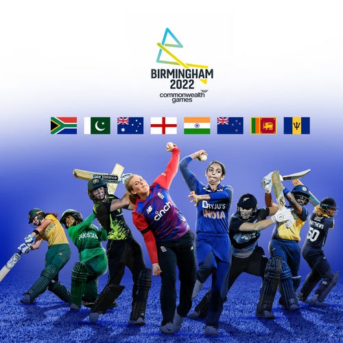 Cricket's complete line-up announced for Birmingham 2022 Commonwealth Games